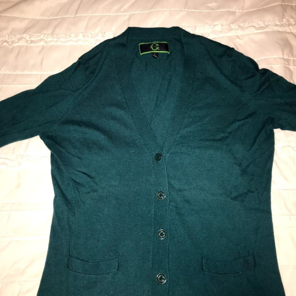 Turquoise C. Wonder Cardigan